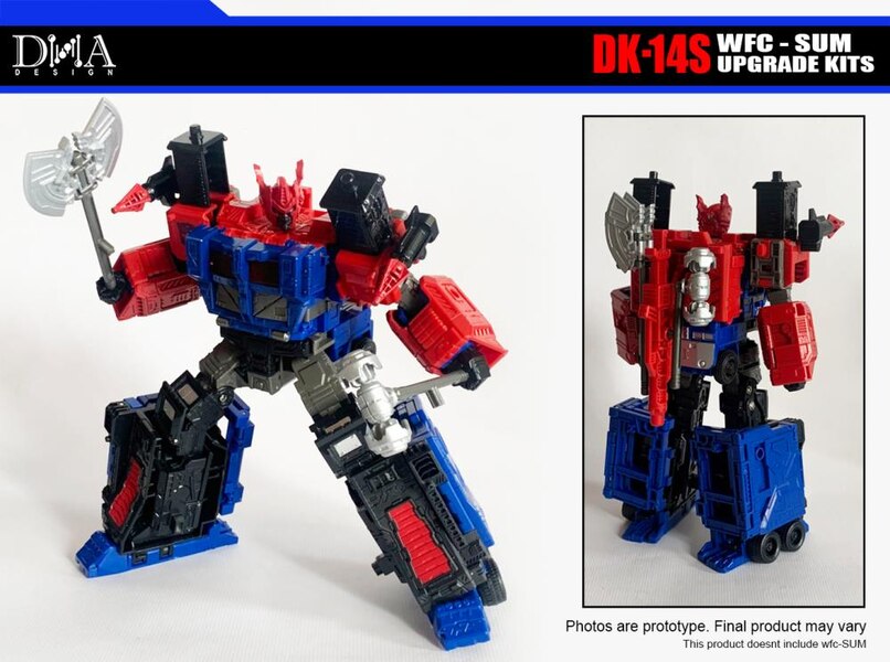 DNA Design  DK 14S Upgrade Kit   Shattered Glass Ultra Magnus Image  (7 of 10)